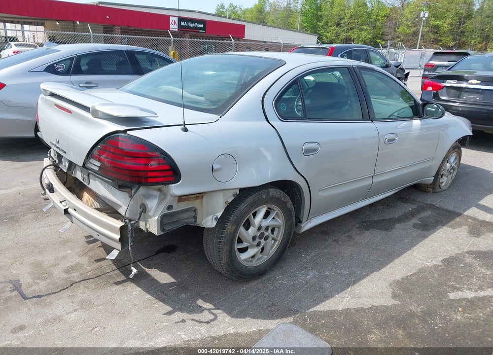 2004 PONTIAC GRAND AM SE1 VIN: 1G2NF52E34M600296