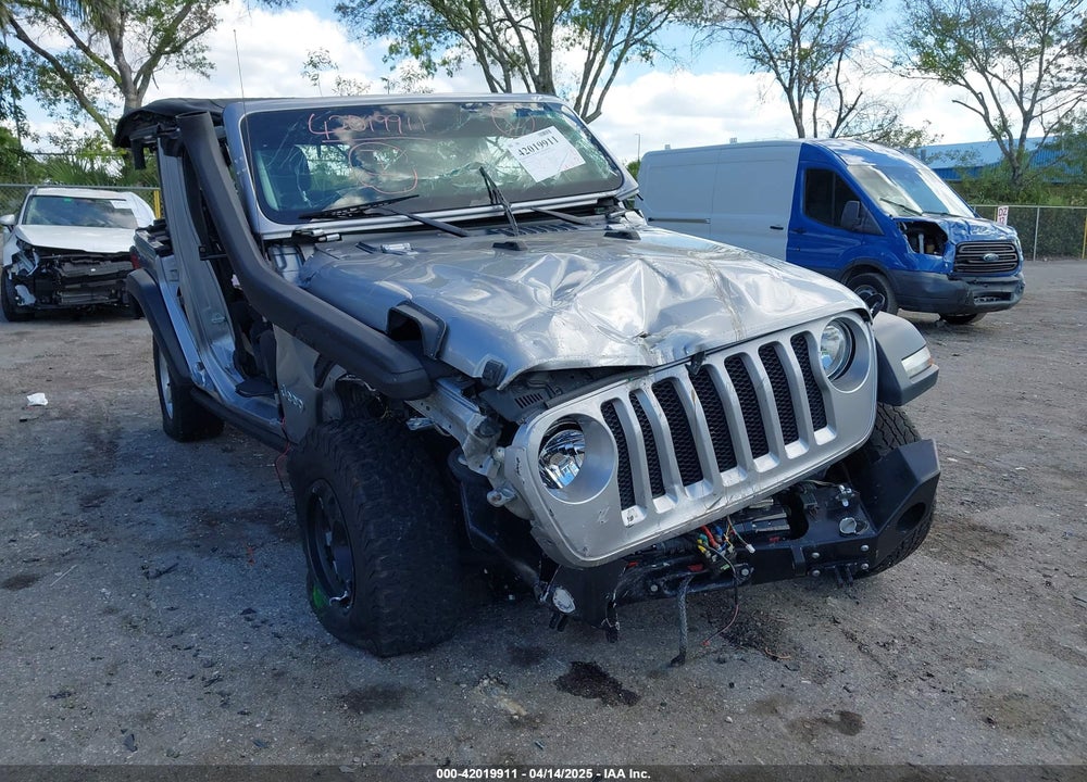 2018 JEEP WRANGLER UNLIMITED SPORT 4X4 VIN: 1C4HJXDG7JW170077
