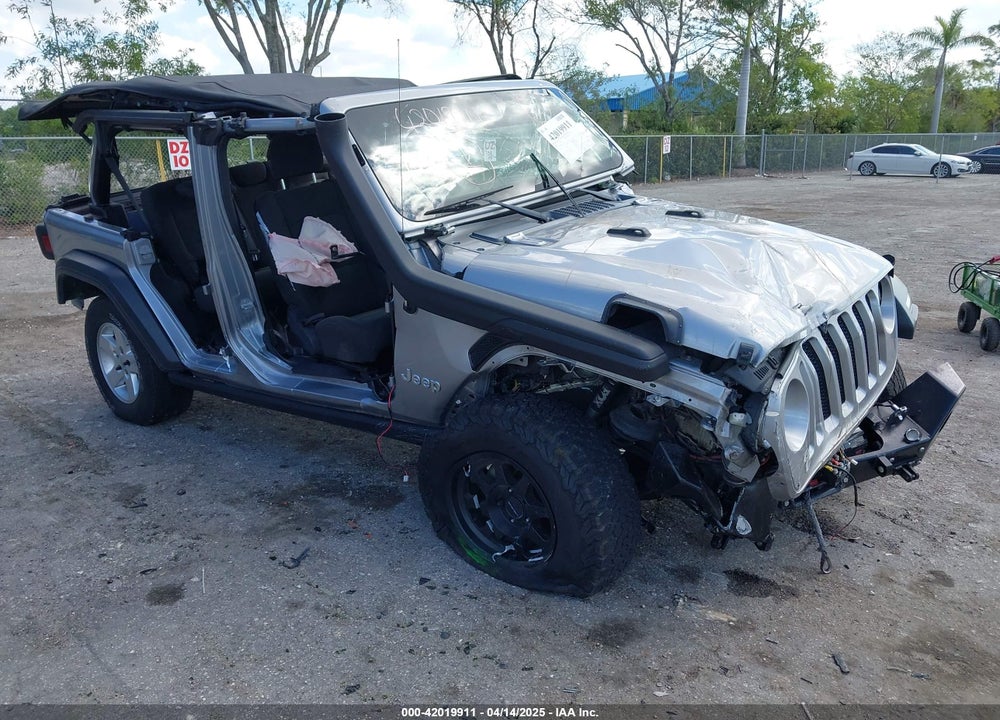 2018 JEEP WRANGLER UNLIMITED SPORT 4X4 VIN: 1C4HJXDG7JW170077