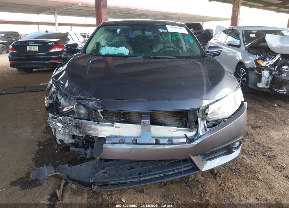2017 HONDA CIVIC EX-L VIN: 19XFC1F75HE030870