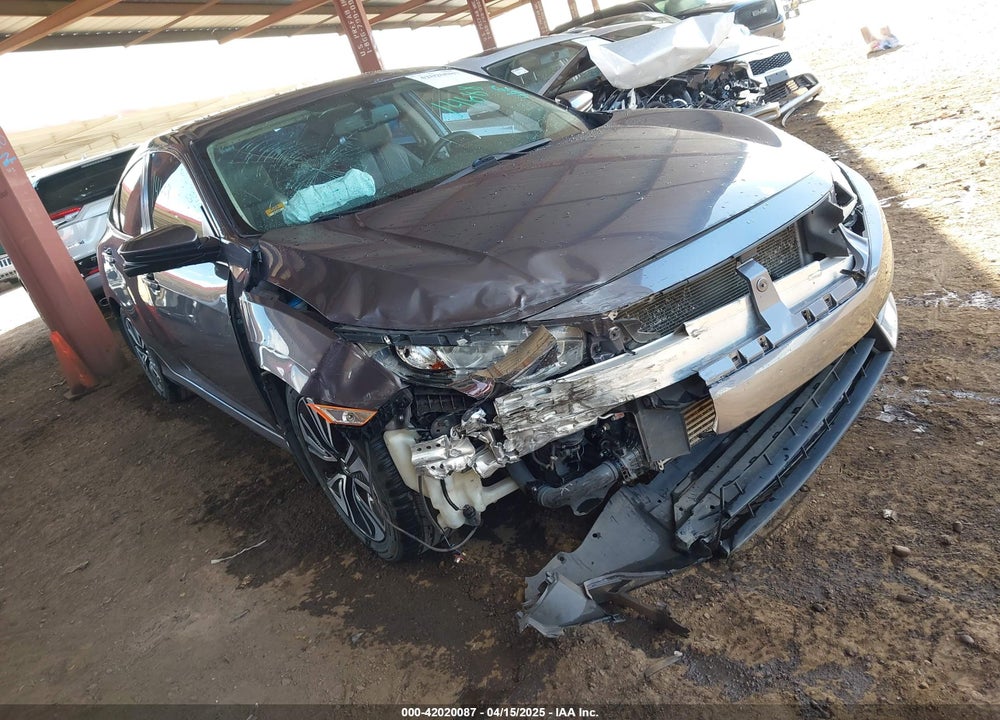 2017 HONDA CIVIC EX-L VIN: 19XFC1F75HE030870