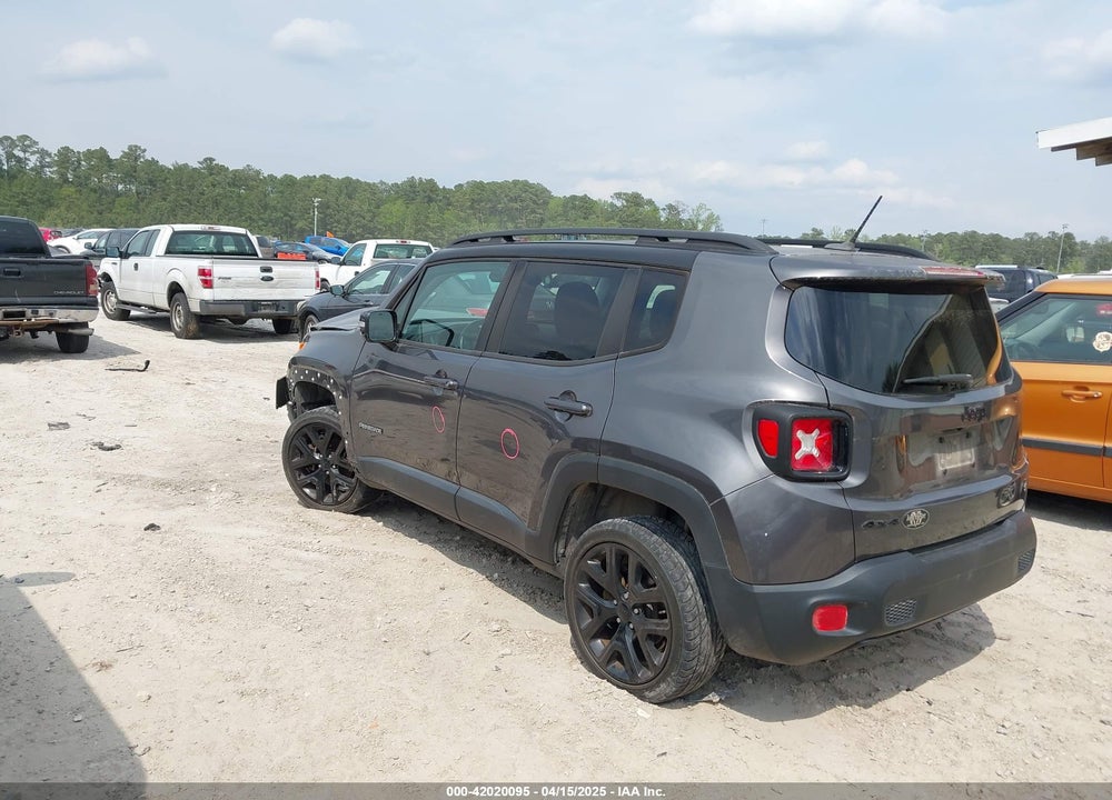 2016 JEEP RENEGADE VIN: ZACCJBBT4GPC96786