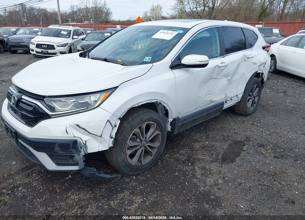 2020 HONDA CR-V AWD EX-L VIN: 2HKRW2H86LH635386