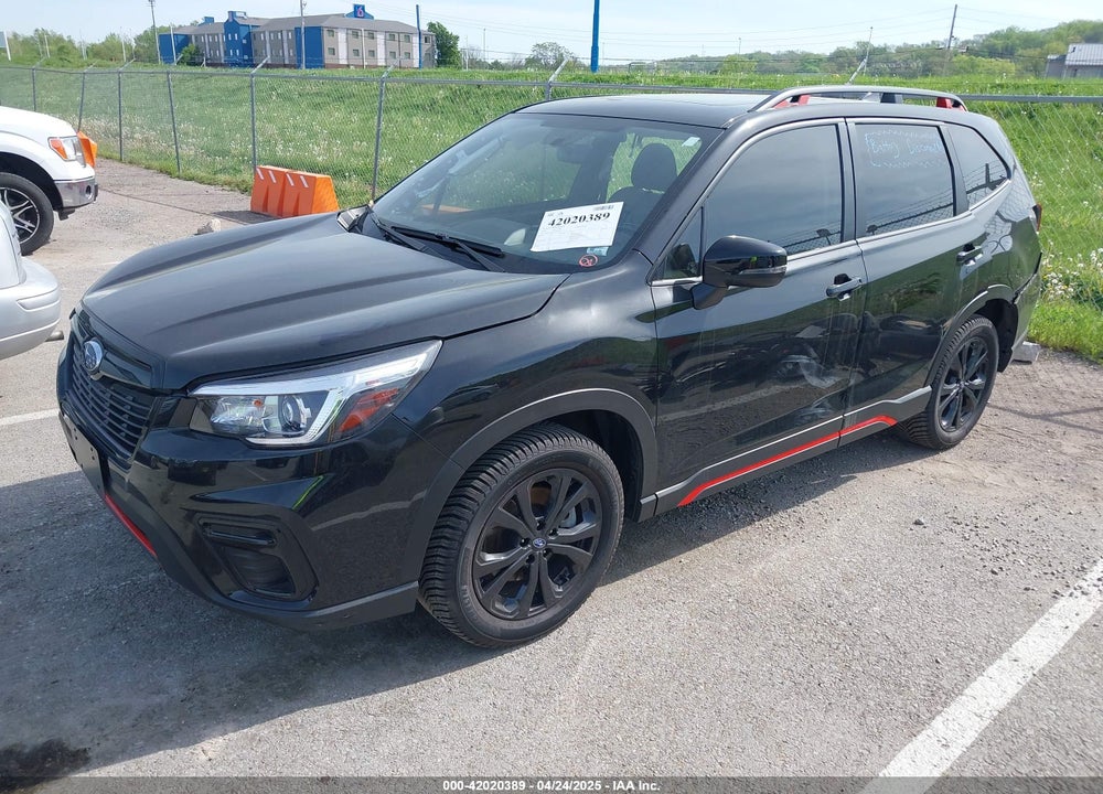 2020 SUBARU FORESTER SPORT VIN: JF2SKARC7LH538949