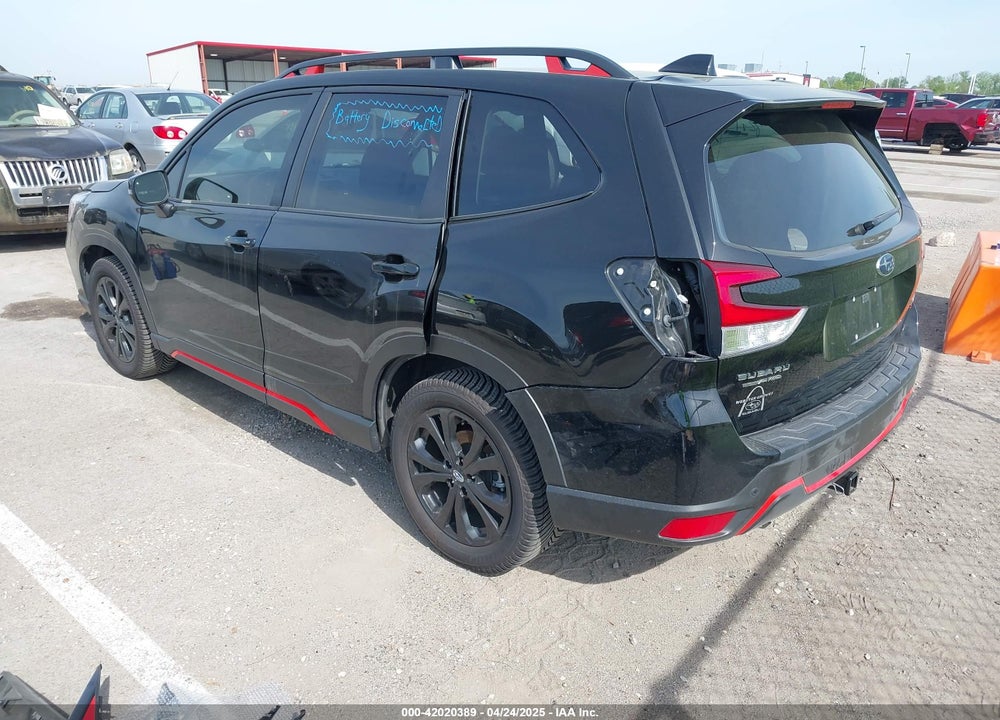 2020 SUBARU FORESTER SPORT VIN: JF2SKARC7LH538949