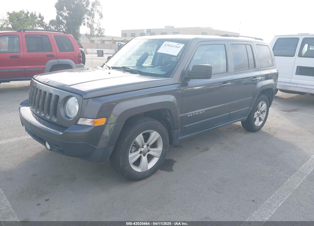 2016 JEEP PATRIOT VIN: 1C4NJRBB5GD546480