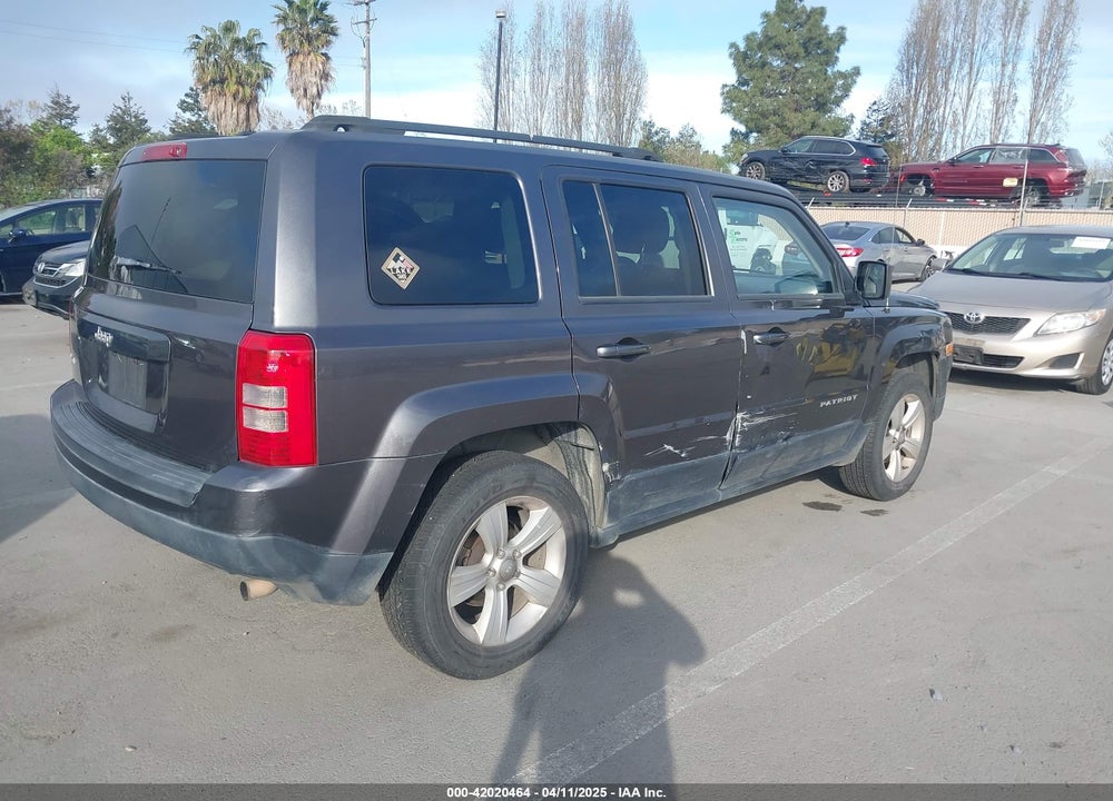 2016 JEEP PATRIOT VIN: 1C4NJRBB5GD546480