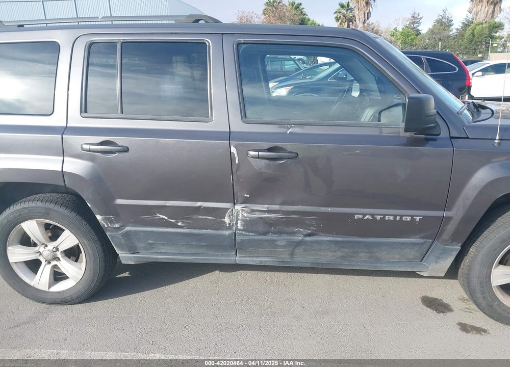 2016 JEEP PATRIOT VIN: 1C4NJRBB5GD546480