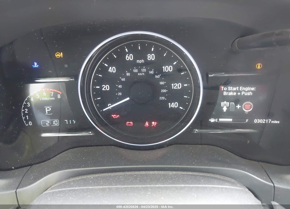 2022 HONDA HR-V 2WD EX VIN: 3CZRU5H51NM719006