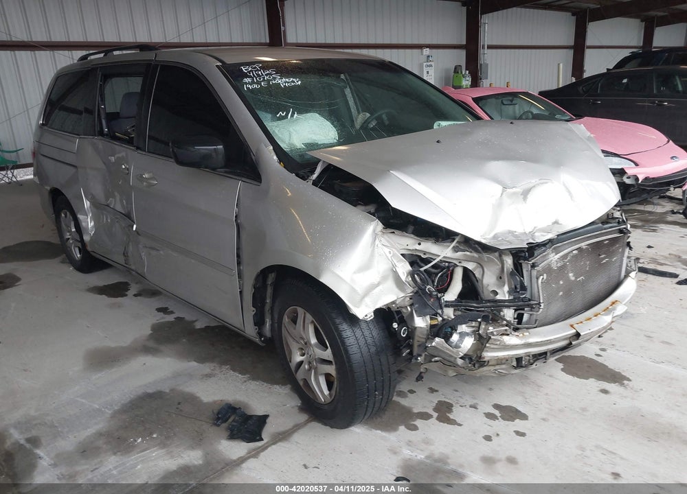 2007 HONDA ODYSSEY EX VIN: 5FNRL384X7B451892