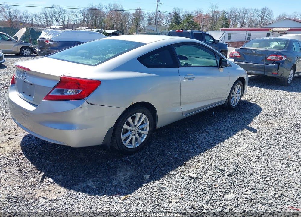 2012 HONDA CIVIC VIN: 2HGFG3B80CH506925