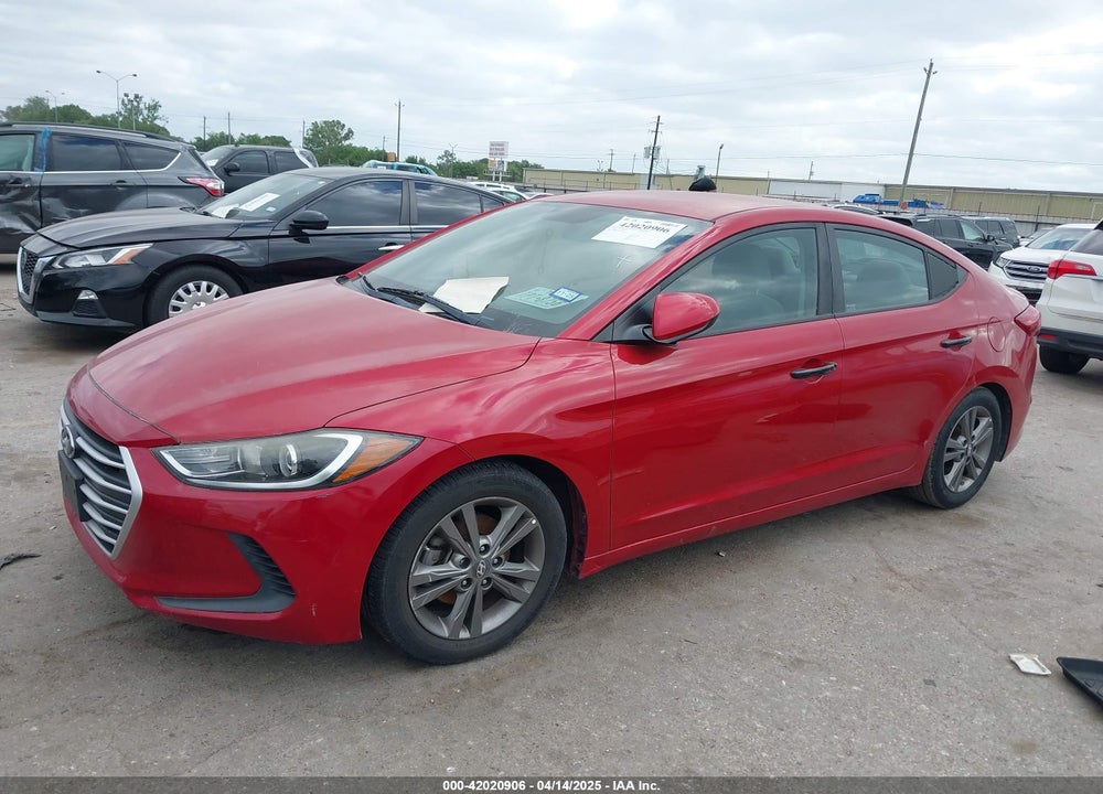 2018 HYUNDAI ELANTRA SEL VIN: 5NPD84LF6JH298849