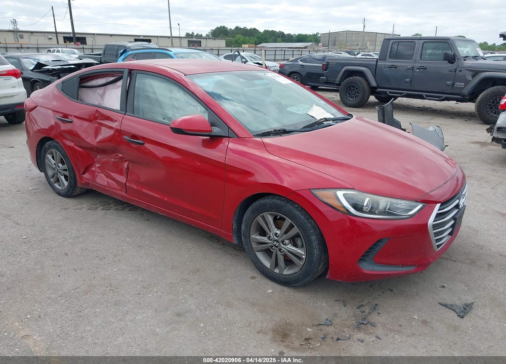 2018 HYUNDAI ELANTRA SEL VIN: 5NPD84LF6JH298849