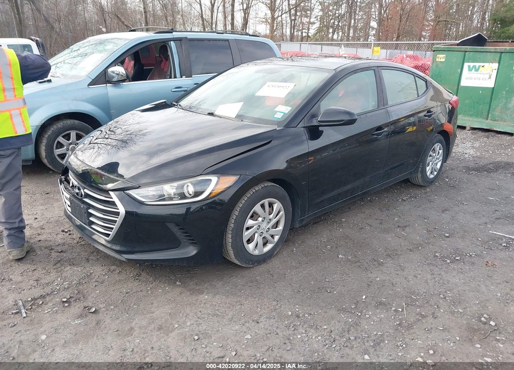 2017 HYUNDAI ELANTRA SE VIN: KMHD74LF8HU329792