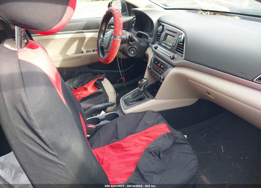 2017 HYUNDAI ELANTRA SE VIN: KMHD74LF8HU329792