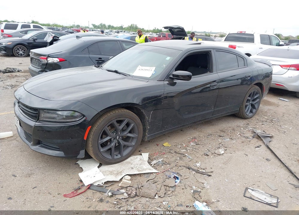 2019 DODGE CHARGER SXT RWD VIN: 2C3CDXBG8KH588172
