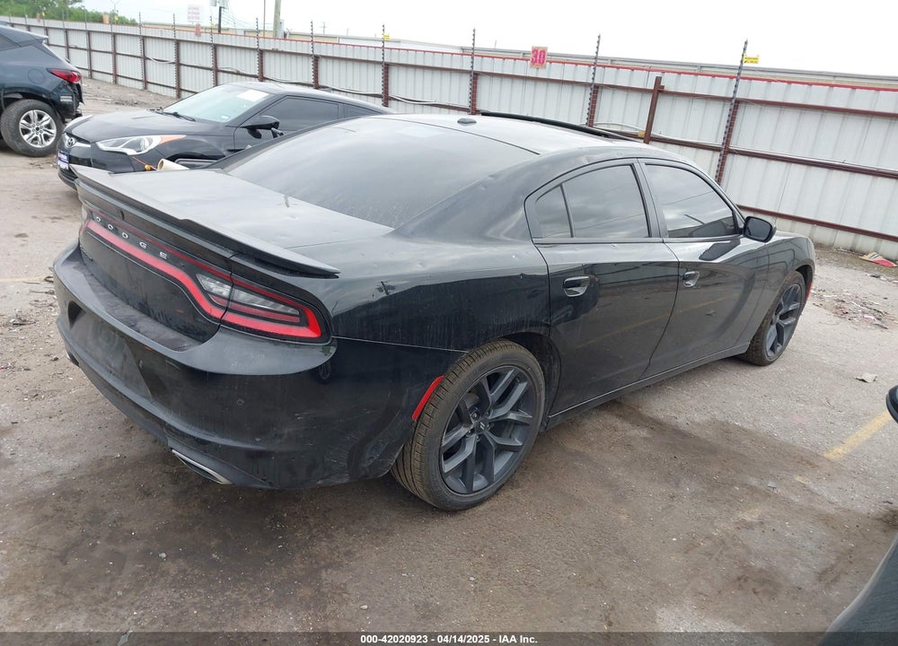 2019 DODGE CHARGER SXT RWD VIN: 2C3CDXBG8KH588172