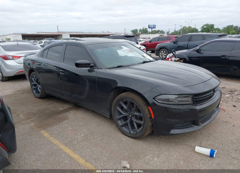 2019 DODGE CHARGER SXT RWD VIN: 2C3CDXBG8KH588172