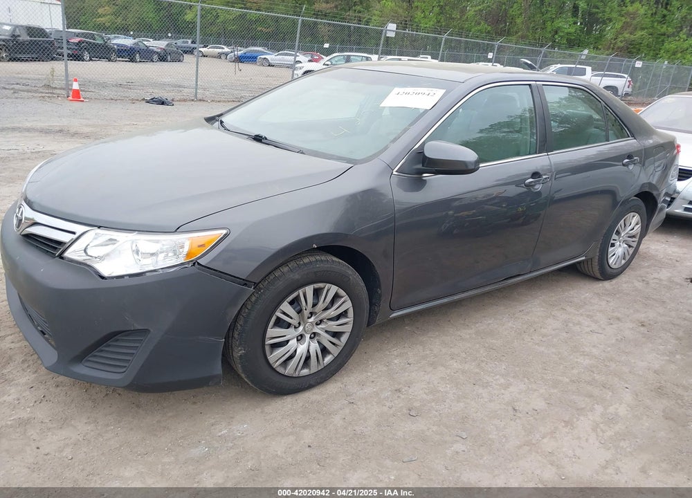 2012 TOYOTA CAMRY VIN: 4T4BF1FK8CR266404