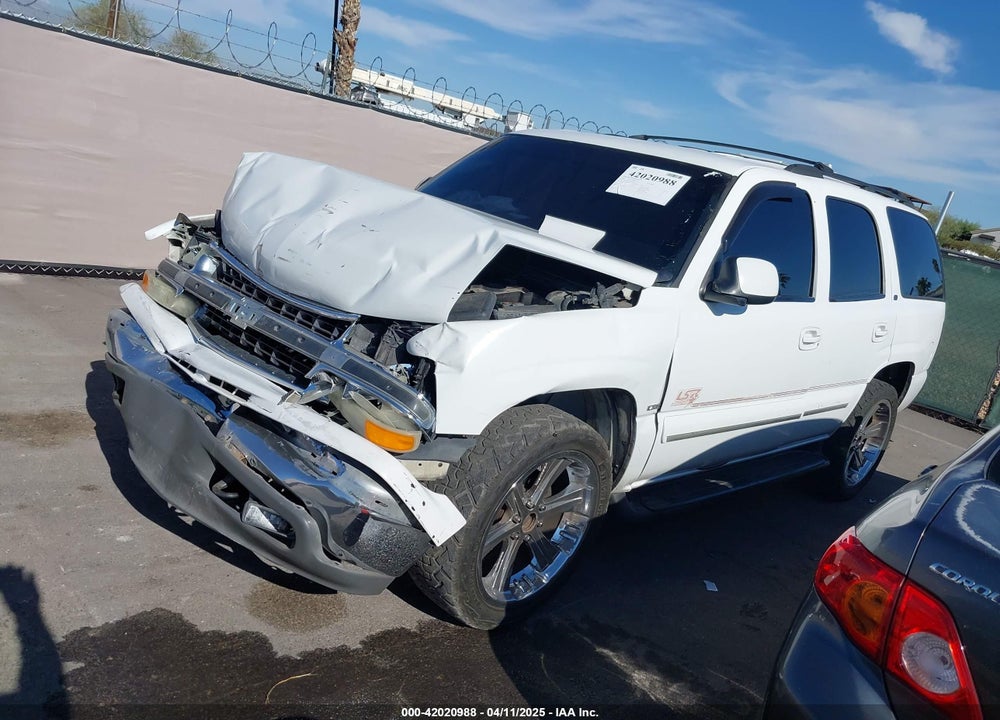 2001 CHEVROLET TAHOE LT VIN: 1GNEK13T21J264755