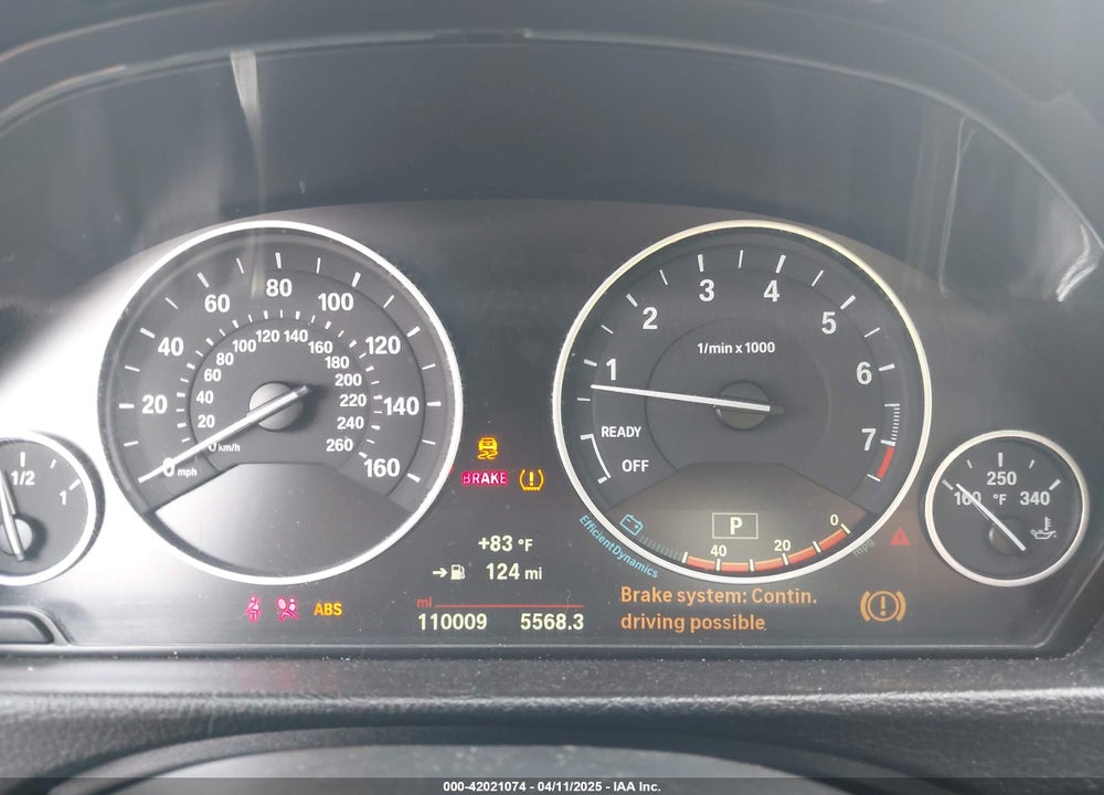 2015 BMW 328I XDRIVE VIN: WBA3B3G55FNR86158