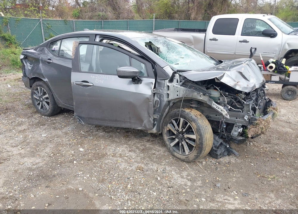 2021 NISSAN VERSA SV XTRONIC CVT VIN: 3N1CN8EVXML831650