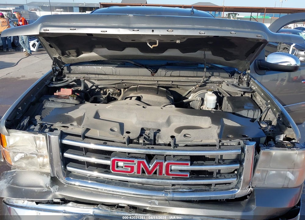 2013 GMC SIERRA 1500 SLE VIN: 3GTP1VE08DG322257