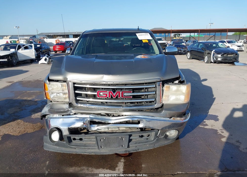2013 GMC SIERRA 1500 SLE VIN: 3GTP1VE08DG322257
