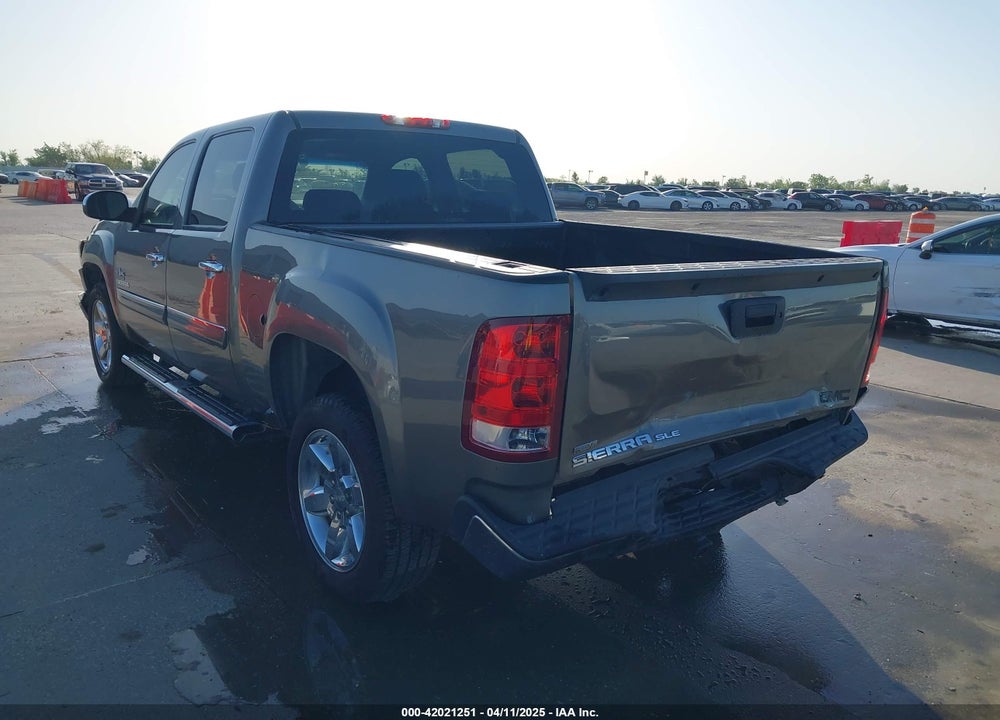 2013 GMC SIERRA 1500 SLE VIN: 3GTP1VE08DG322257