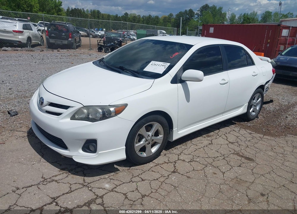 2013 TOYOTA COROLLA S VIN: 2T1BU4EE1DC025896