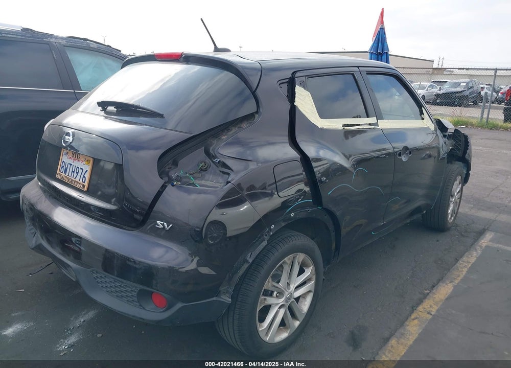 2016 NISSAN JUKE SV VIN: JN8AF5MR9GT607309