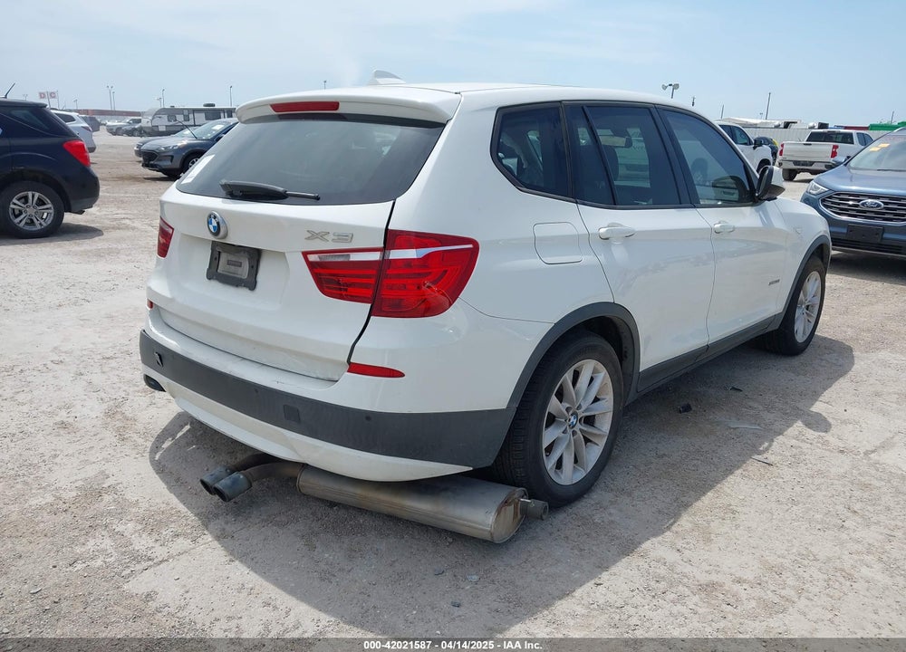 2013 BMW X3 XDRIVE28I VIN: 5UXWX9C54D0A08725