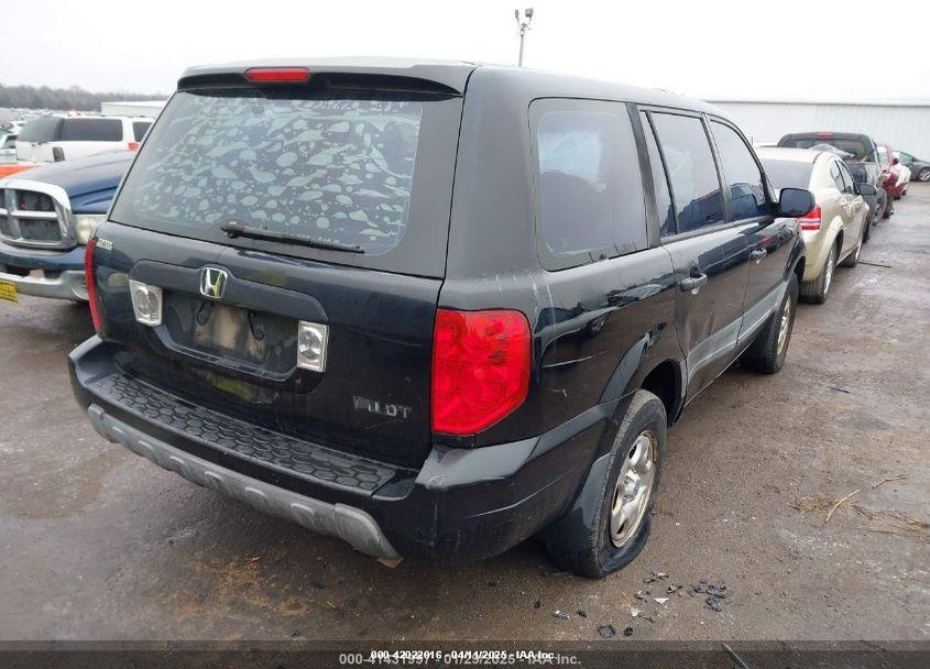 2004 HONDA PILOT VIN: 2HKYF18194H614848