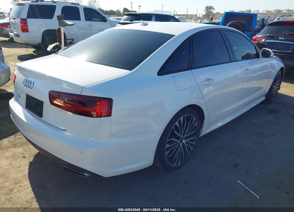 2018 AUDI A6 2.0T PREMIUM VIN: WAUC8AFC0JN086702