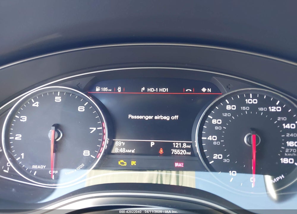 2018 AUDI A6 2.0T PREMIUM VIN: WAUC8AFC0JN086702