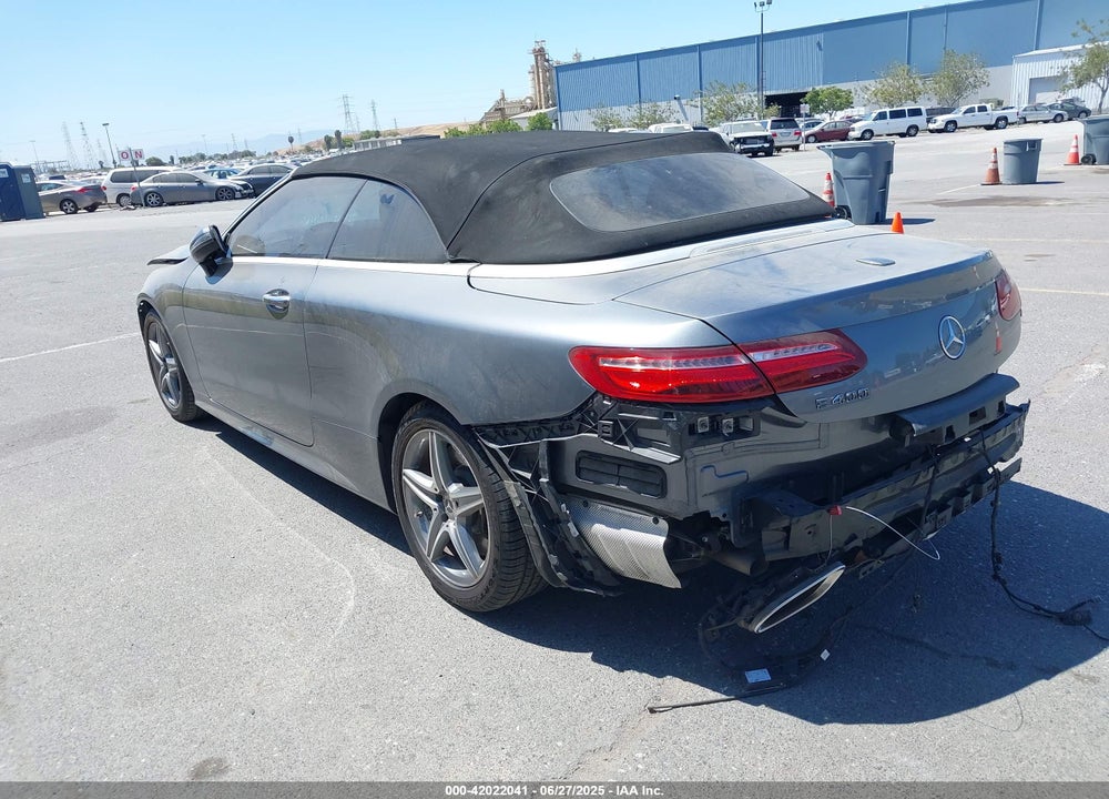 2018 MERCEDES-BENZ E 400 VIN: WDD1K6FB7JF042020
