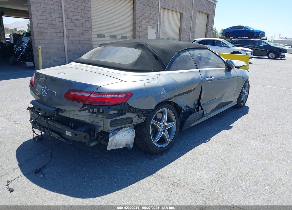 2018 MERCEDES-BENZ E 400 VIN: WDD1K6FB7JF042020