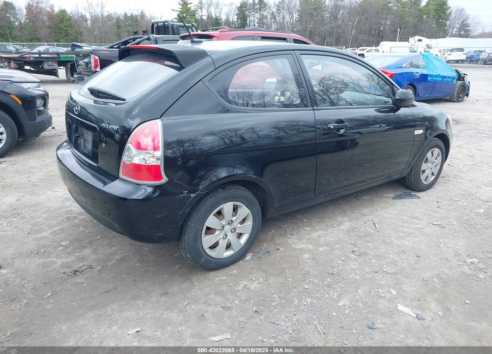 2010 HYUNDAI ACCENT GS VIN: KMHCM3AC3AU176719