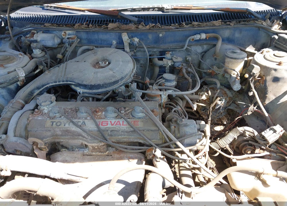 1989 TOYOTA COROLLA DLX VIN: 1NXAE92E7KZ027108