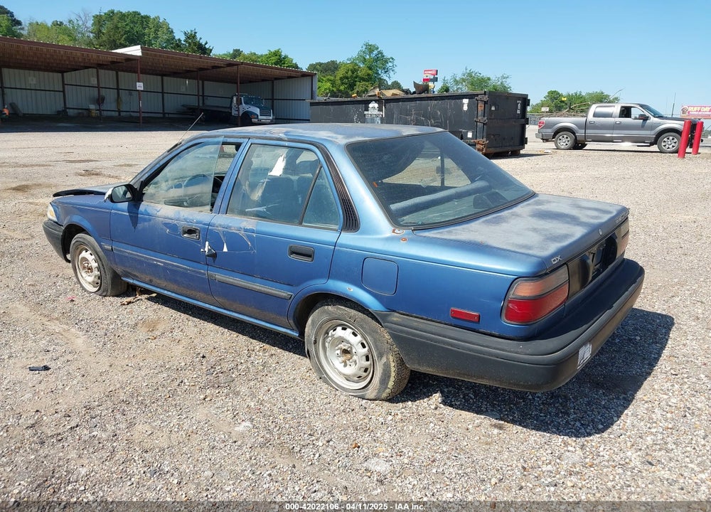 1989 TOYOTA COROLLA DLX VIN: 1NXAE92E7KZ027108