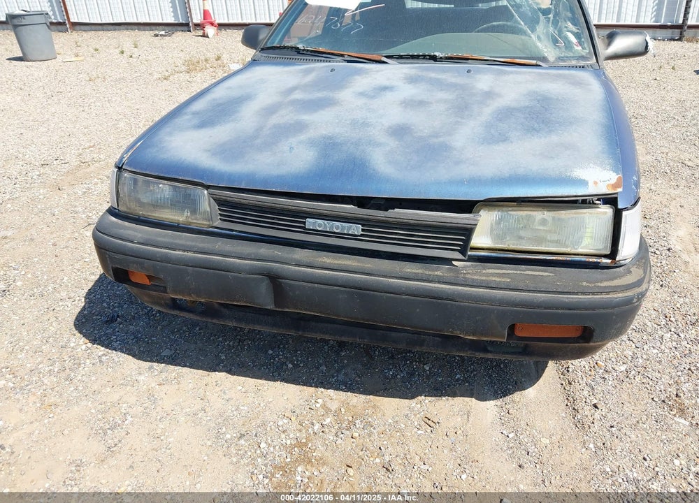 1989 TOYOTA COROLLA DLX VIN: 1NXAE92E7KZ027108