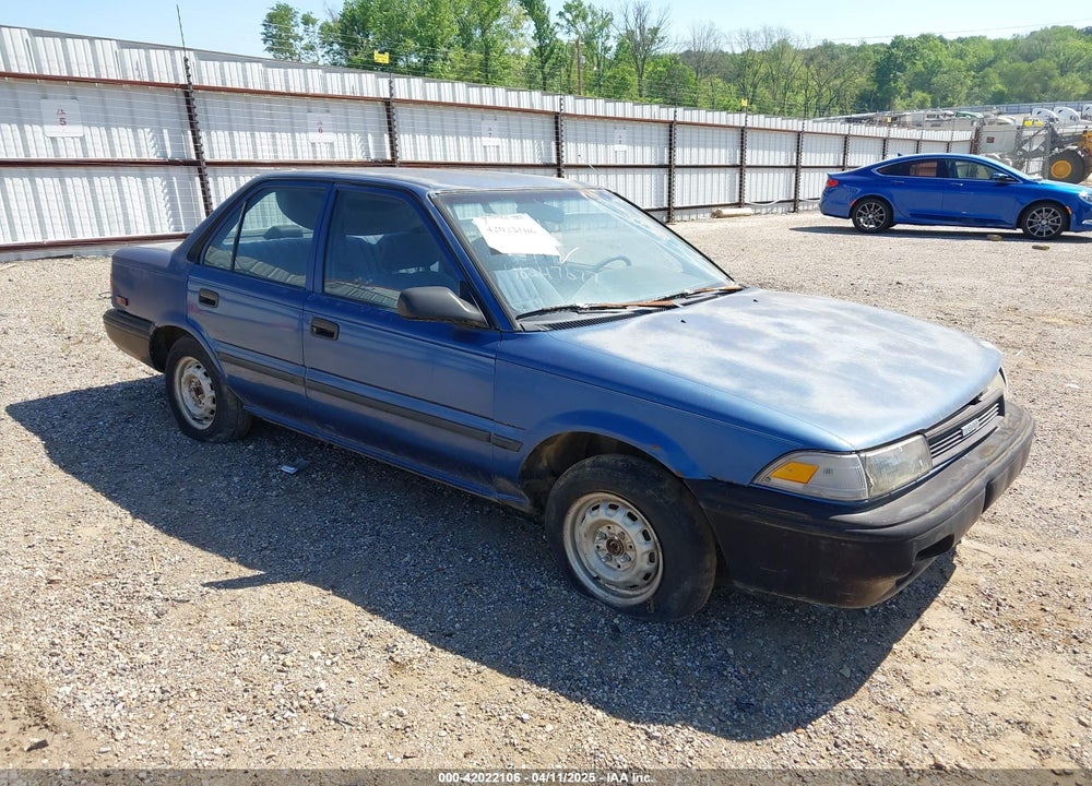 1989 TOYOTA COROLLA DLX VIN: 1NXAE92E7KZ027108