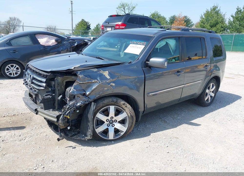 2013 HONDA PILOT TOURING VIN: 5FNYF4H91DB071064