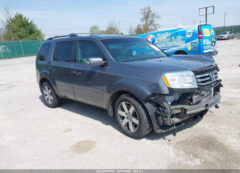 2013 HONDA PILOT TOURING VIN: 5FNYF4H91DB071064