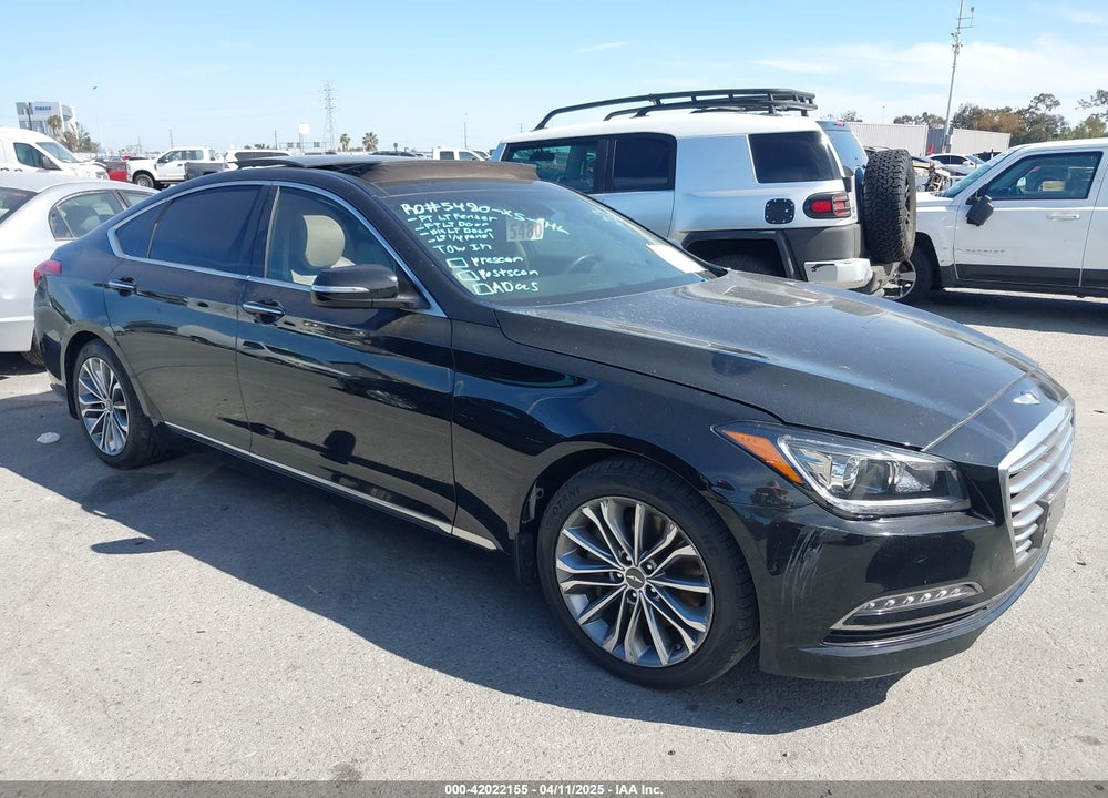 2016 HYUNDAI GENESIS VIN: KMHGN4JE3GU131049
