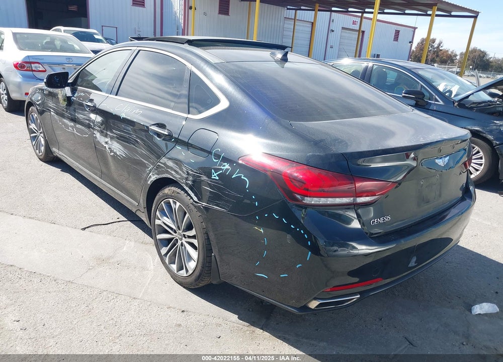 2016 HYUNDAI GENESIS VIN: KMHGN4JE3GU131049