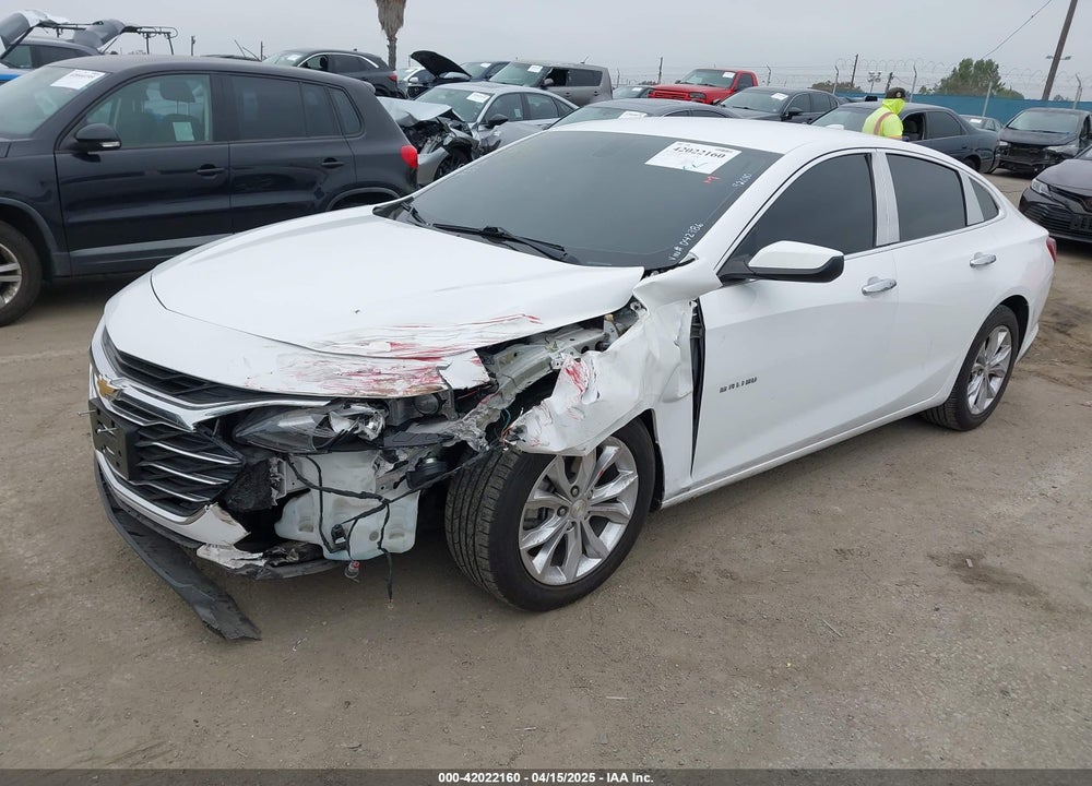 2020 CHEVROLET MALIBU FWD LT VIN: 1G1ZD5ST5LF042786