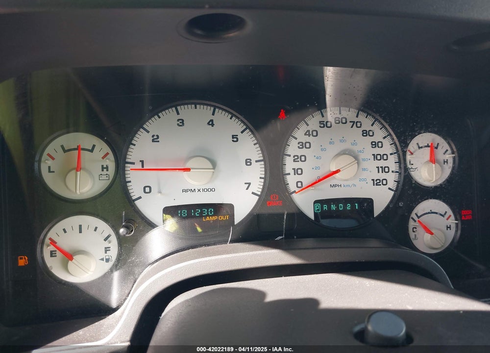 2005 DODGE RAM 1500 SLT/LARAMIE VIN: 1D7HA18D45S246693