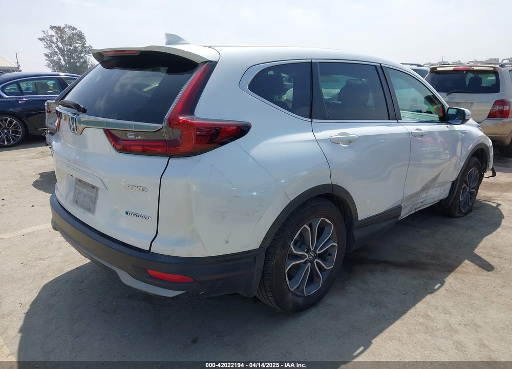 2022 HONDA CR-V HYBRID VIN: 5J6RT6H81NL027736