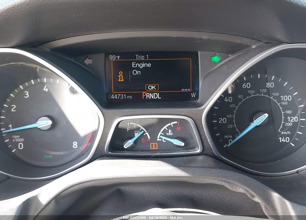 2017 FORD FOCUS VIN: 1FADP3F28HL222826